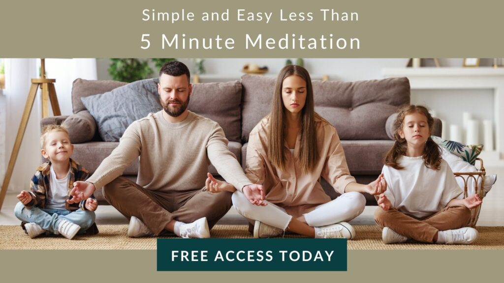 Fast Effective Simple Meditation for the family
