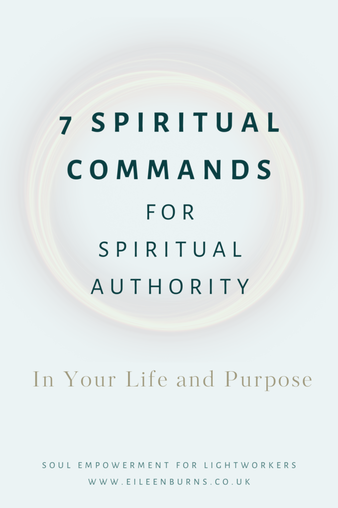 Spiritual Commands For Spiritual Protection as a lightworker