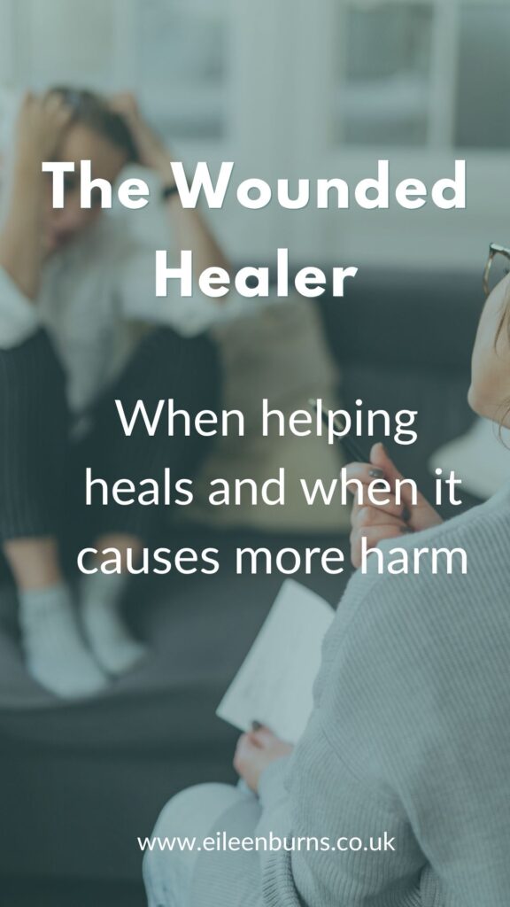 The Wounded Healer ability to harm or heal